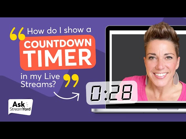 Using a livestream countdown timer on your podcast - Christoph's