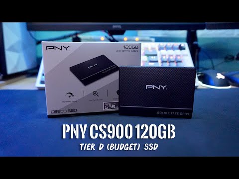 PNY CS900 120GB Tier D (Budget) SSD Review - YouTube