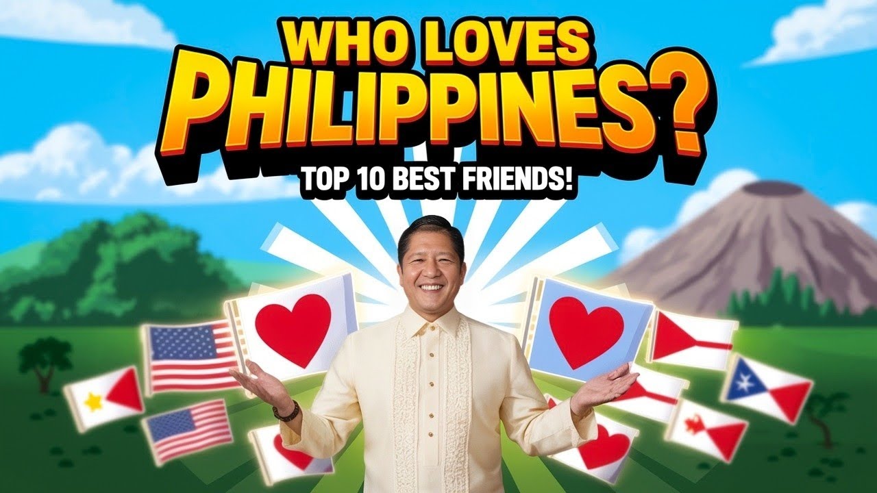 Who Loves the Philippines? Top 10 Best Friend Countries !!!