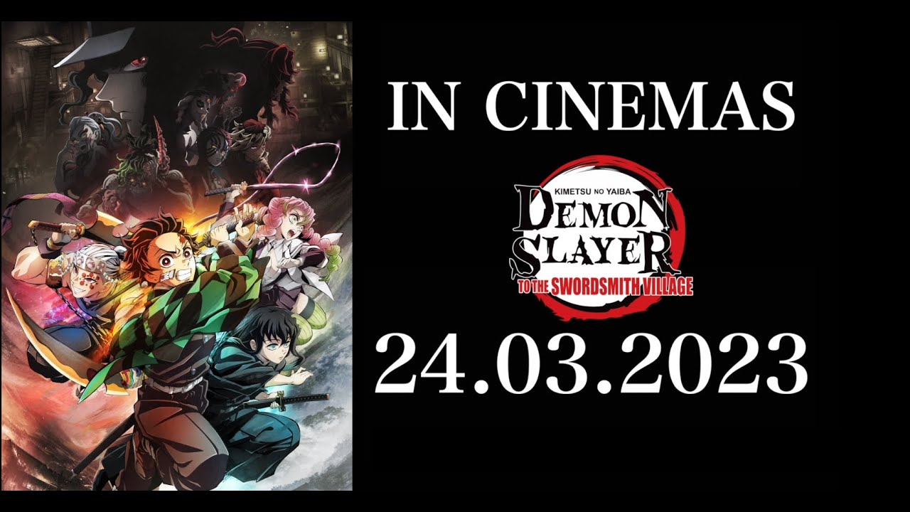 Demon Slayer: To The Swordsmith Village chega aos cinemas em março