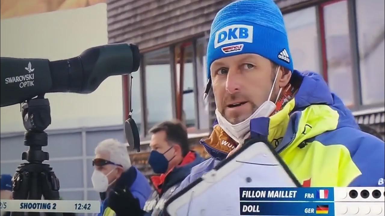 World Cup Skiskyting Jaktstart menn. in Ruhpolding, Germany. (part 1