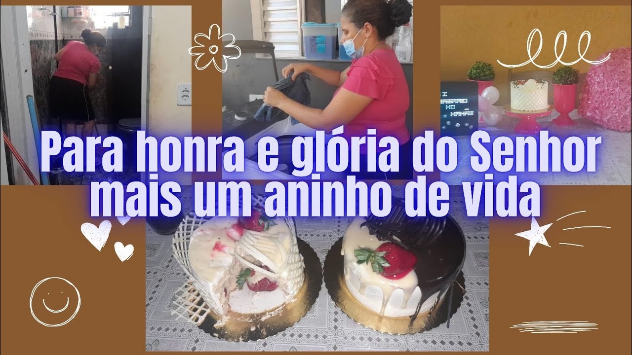 FIZ UMA GRANDE FAXINA NA CASA, ➕️  SURPREENDIDA COM BOLO .MAS UM ANO DE VIDA 🥰💞2° PARTE 