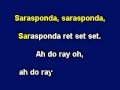 Sarasponda Karaoke Video With Lyrics With Demo Singer 