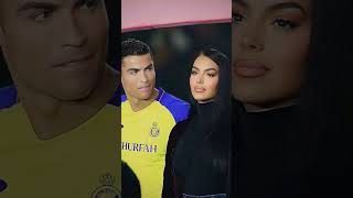 Ronaldo's reaction when he meet his girlfriend#shortvideo #youtubeshorts
