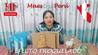 Elaborar un libro de Carton con el efecto troquelado