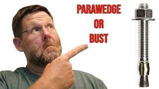 How To Install Parawedge Anchors