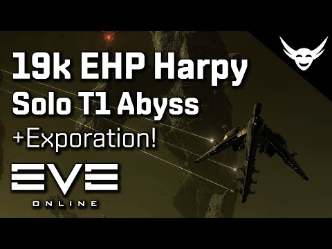 EVE Online - Harpy Solo T1 Abyss & Exploration