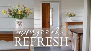 Sunroom/Mudroom Updates + FB Marketplace Finds | Day in the Life VLOG