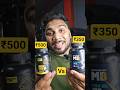 muscleblaze Fishoil vs Beast life Fishoil #shorts