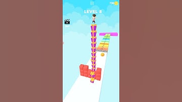cube stacker surfer 3d run free cube jumper game level 8