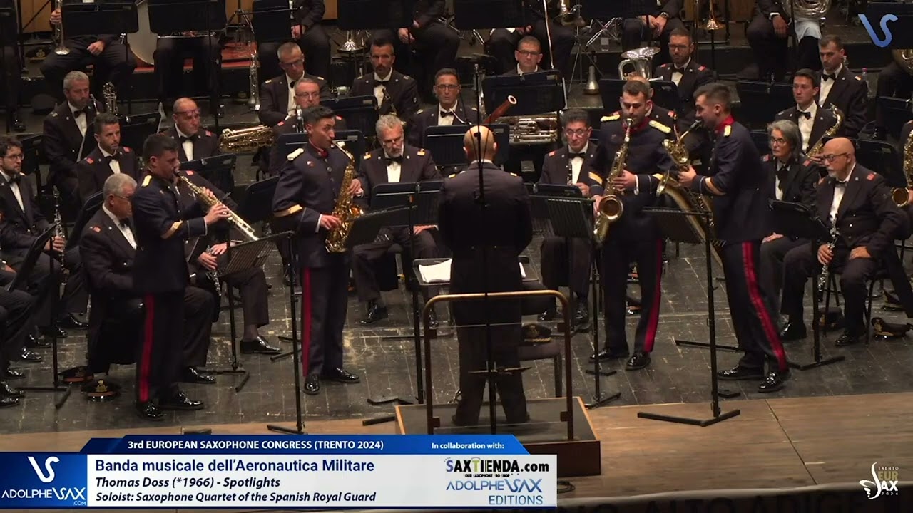 EURSAX 2024: Saxophone Quartet of the Spanish Royal Guard & plays