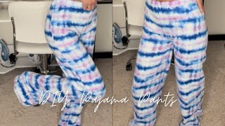 DIY: How to Make Cozy Pajama Pants from a Fleece Blanket for $3!