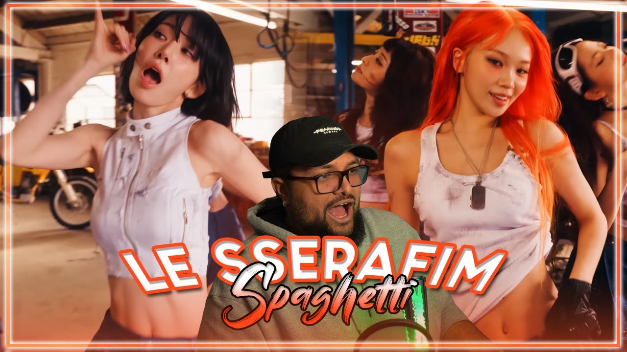 LE SSERAFIM 'SPAGHETTI' PERFORMANCE @ HOT ROD SHOP REACTION | THE SAKURA ICE CUBE TRAY 🧊🧎🏽‍♂️