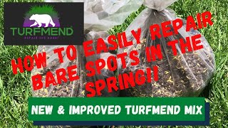 Easily Repair Bare Spots with TurfMend.
I am attempting a spring seeding project using the Tall Fescue and Perennial Rye mix from TurfMend. The seed blend comes premixed with compost, peat moss, and two seed varieties, RTF (Rhizomatous Tall Fescue) and RPR (Regenerating Perennial Rye). The nice folks at TurfMend believe that this is a viable soltion for spot seeding projects, even in the spring! Since we are in the show-me-state I obliged and had to try it for myself. These are my initial thoughts and will be updating on the progress regularly. Stay Tuned!
For more information on TurfMend:
Visit their website - https://www.turfmend.com/
Where to buy? https://shrsl.com/29tn8 Easily Repair Bare Spots with TurfMend.