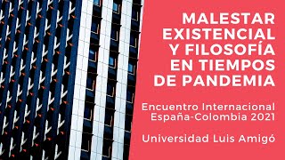 Malestar existencial y filosofía en tiempos de pandemia | Asesoramiento filosófico y sufrimiento