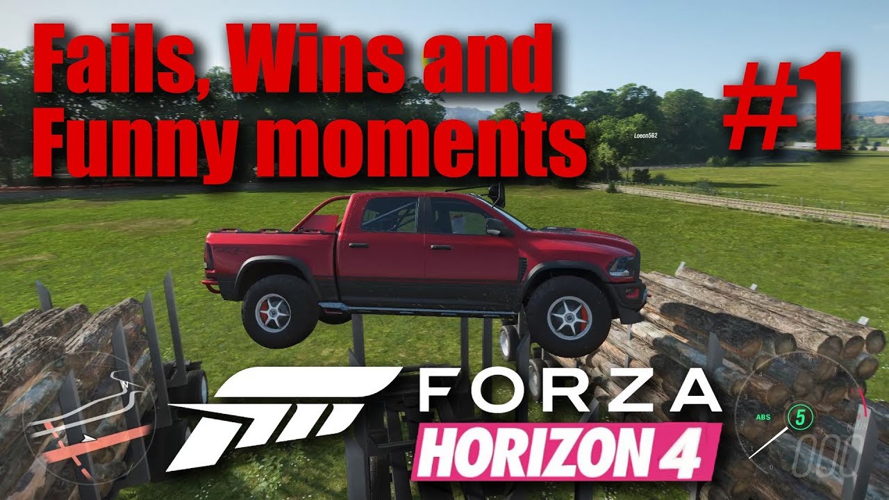 Forza Horizon 4 Fails, Wins and Funny moments compilation #1