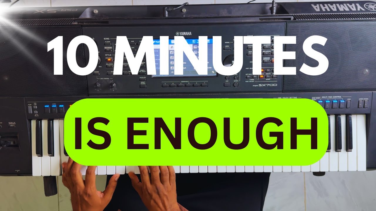 How to Practice Worship Keyboard When You Only Have 10 Minutes a Day