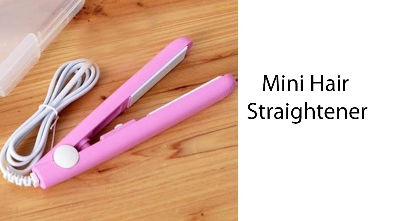 Mini Hair Straightener Online shopping YouTube