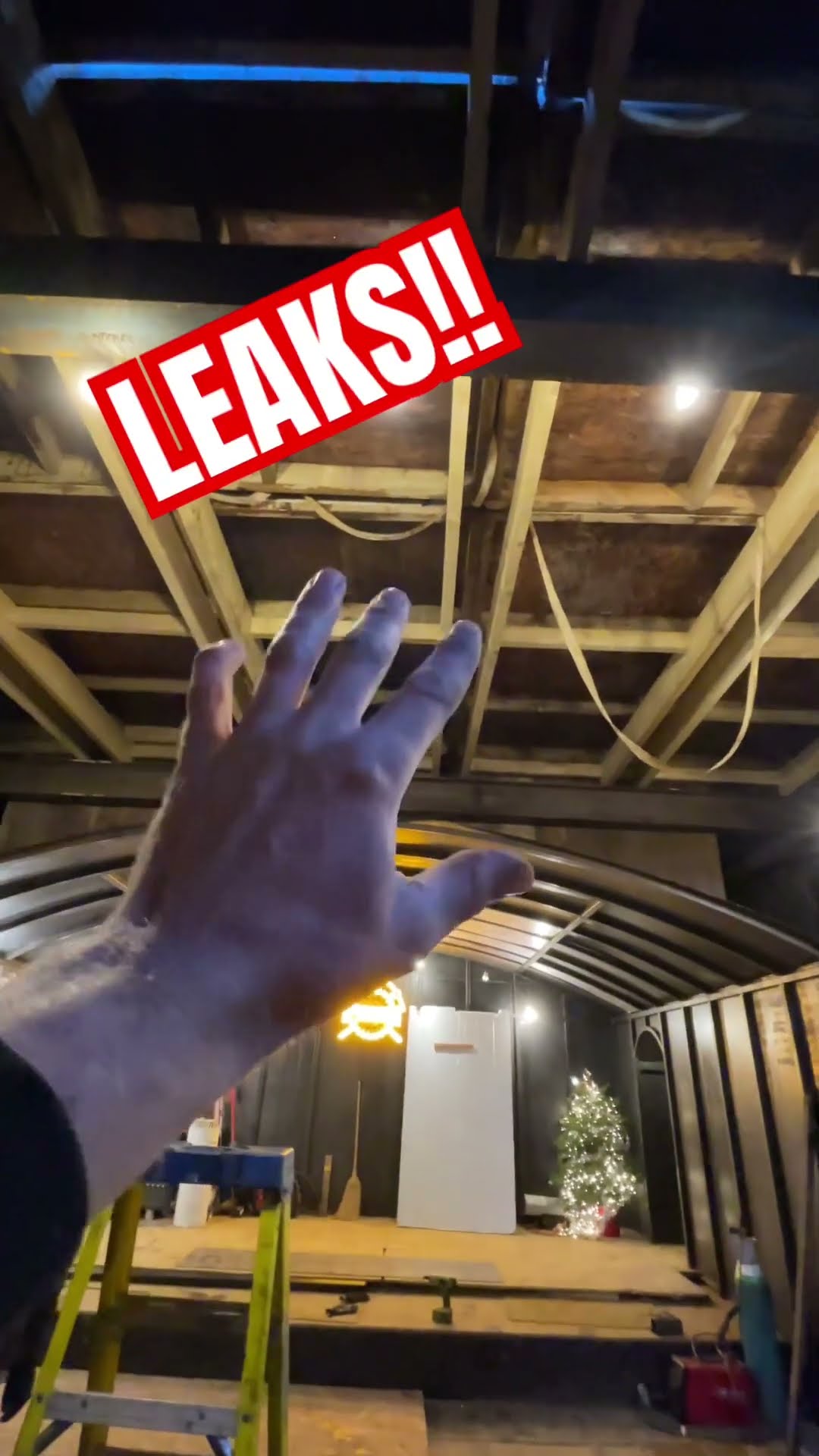 Dealing with water in the Secret Garage