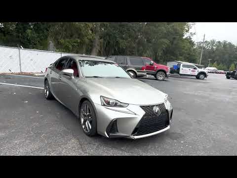 2017 Lexus IS 200t  F Sport Sedan Silver