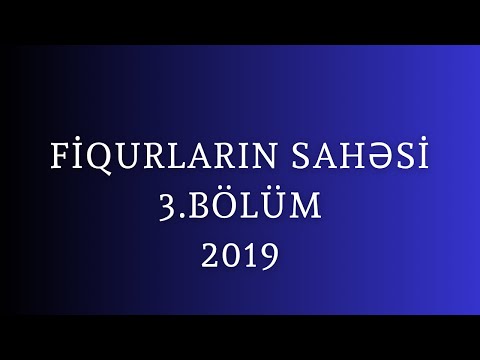 Fiqurların sahəsi 3.BÖLÜM