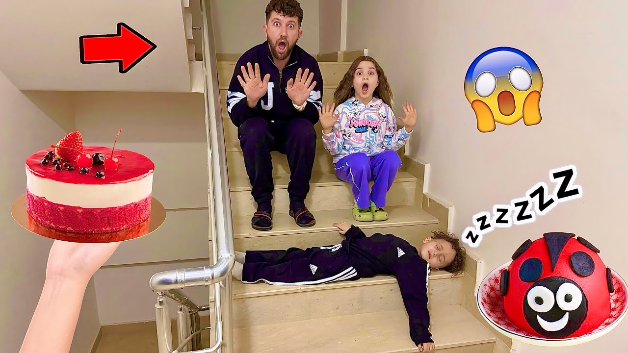 ELİF VE BABASI ‼️ GİZLİ KUZEYİN PASTASINI KAÇIRDI KUZEY NAPTI ????