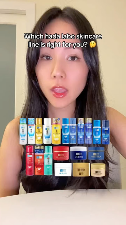 Which Hada labo skincare line is right for you? 👀🌟 #jbeauty #japaneseskincare #hadalabo