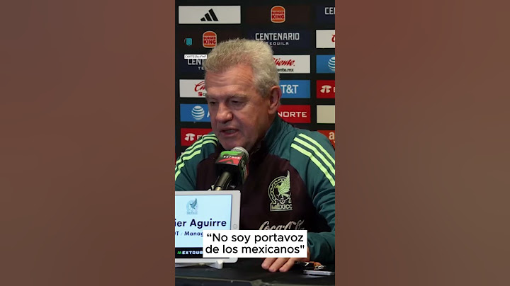 Javier Aguirre hablar de redadas contra mexicanos en LA: “No soy portavoz de los mexicanos"