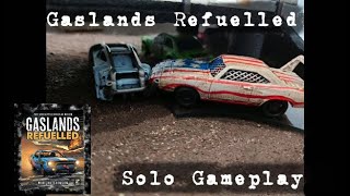 Gaslands Solo Gameplay Battle Report