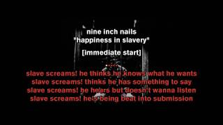 Nine Inch Nails - Happiness In Slavery Karaoke