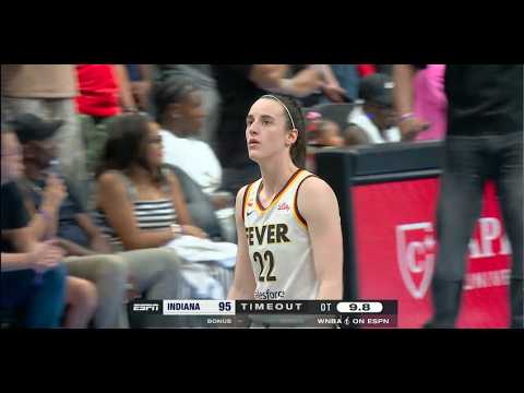 Caitlin Clark BREAKS MORE RECORDS As Indiana Fever Beat Atlanta In OT | Full Game Highlights | WNBA