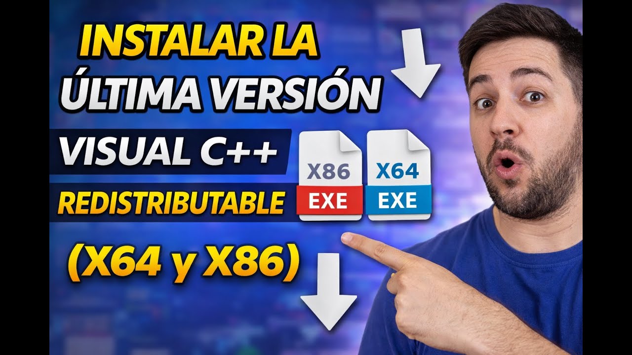 Cómo instalar la ÚLTIMA versión de Visual C++ Redistributable (X64 y ...