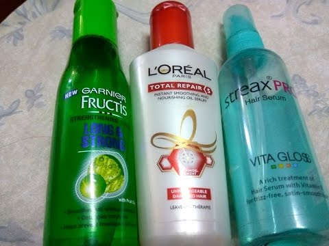 Loreal Vs Garnier Vs Streax Affordable Hair Serum For Hair