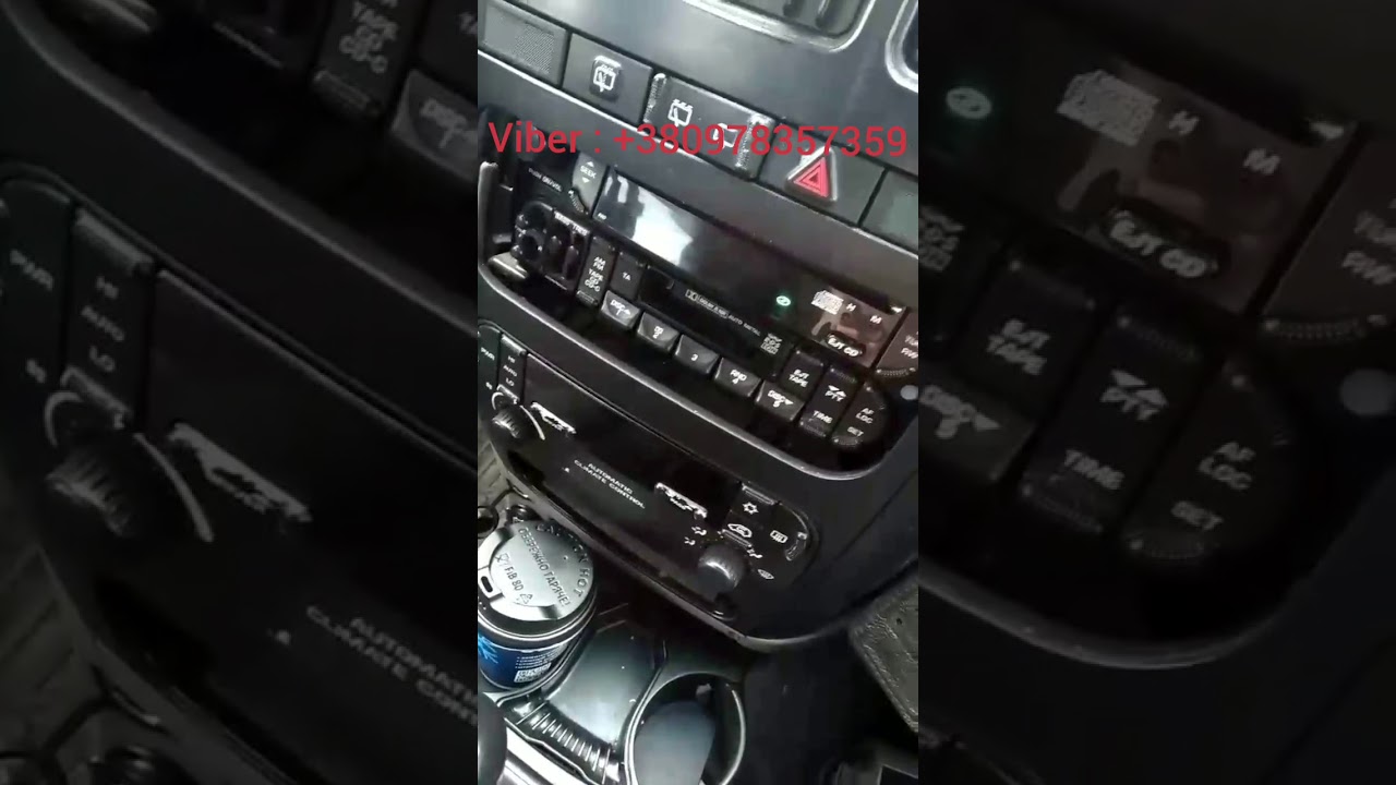 Chrysler Jeep Grand Voyager radio code decoding