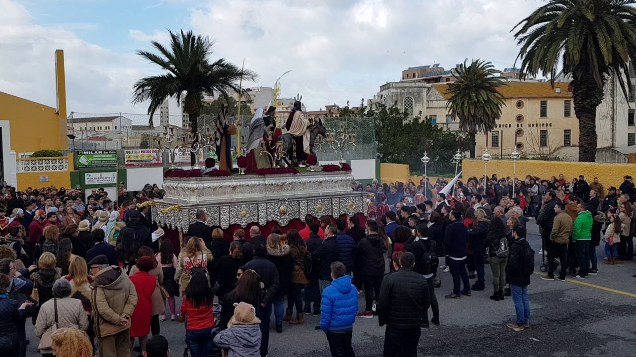 Salida del Misterio del Dulce Nombre de Jesús. Ceuta 2018
