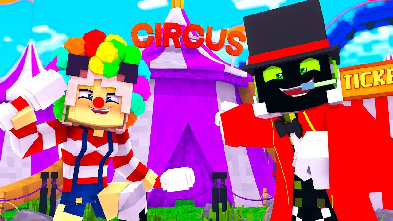 1 Tag Im Zirkus Arbeiten Minecraft Deutsch Hd Youtube