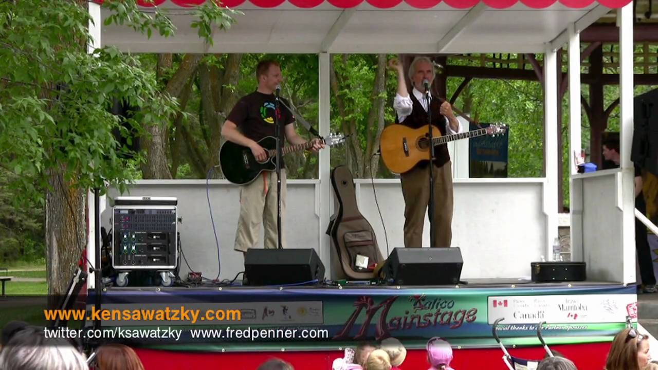 Sandwiches Are Beautiful Fred Penner and Mr. Ken at Riding Mountain