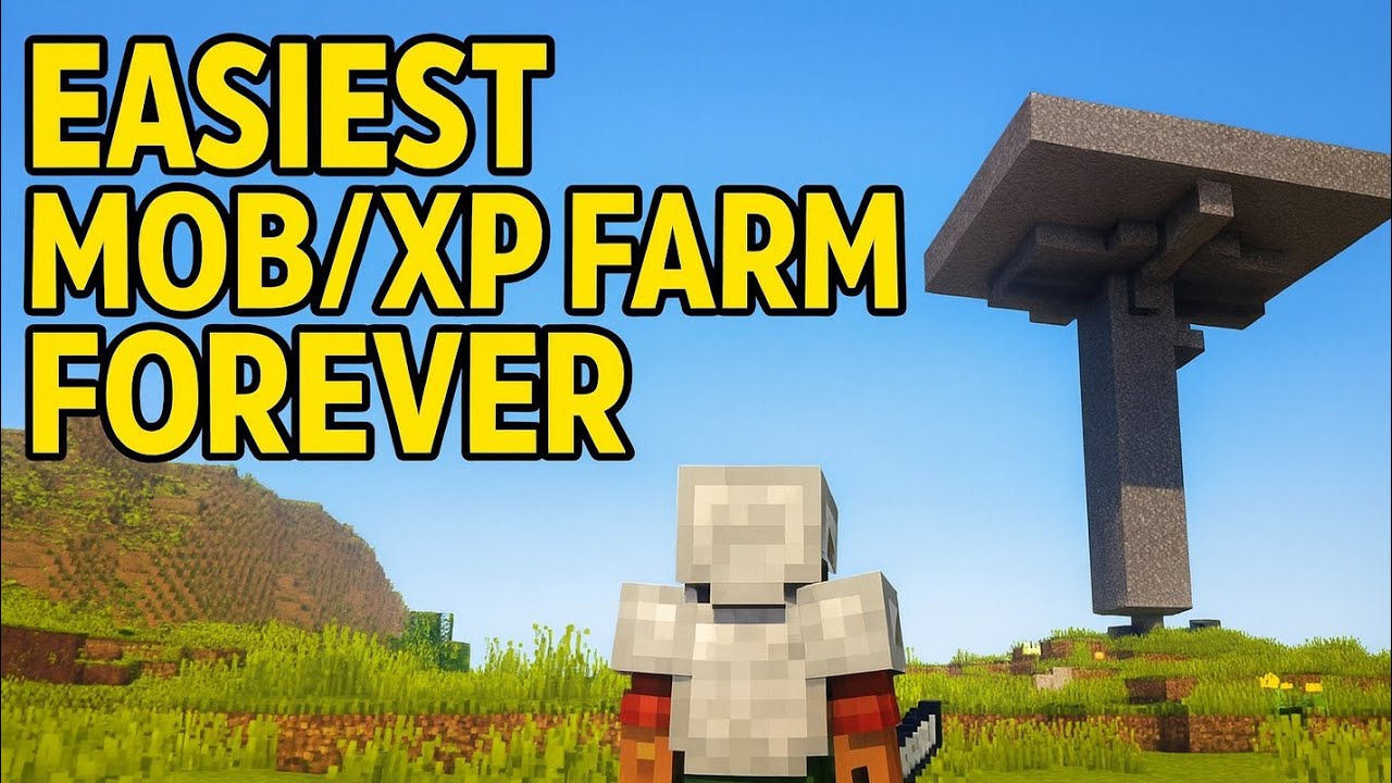 Minecraft’s MOST OP XP/MOB FARM! (Works in Java & Bedrock) – 1.21 ...