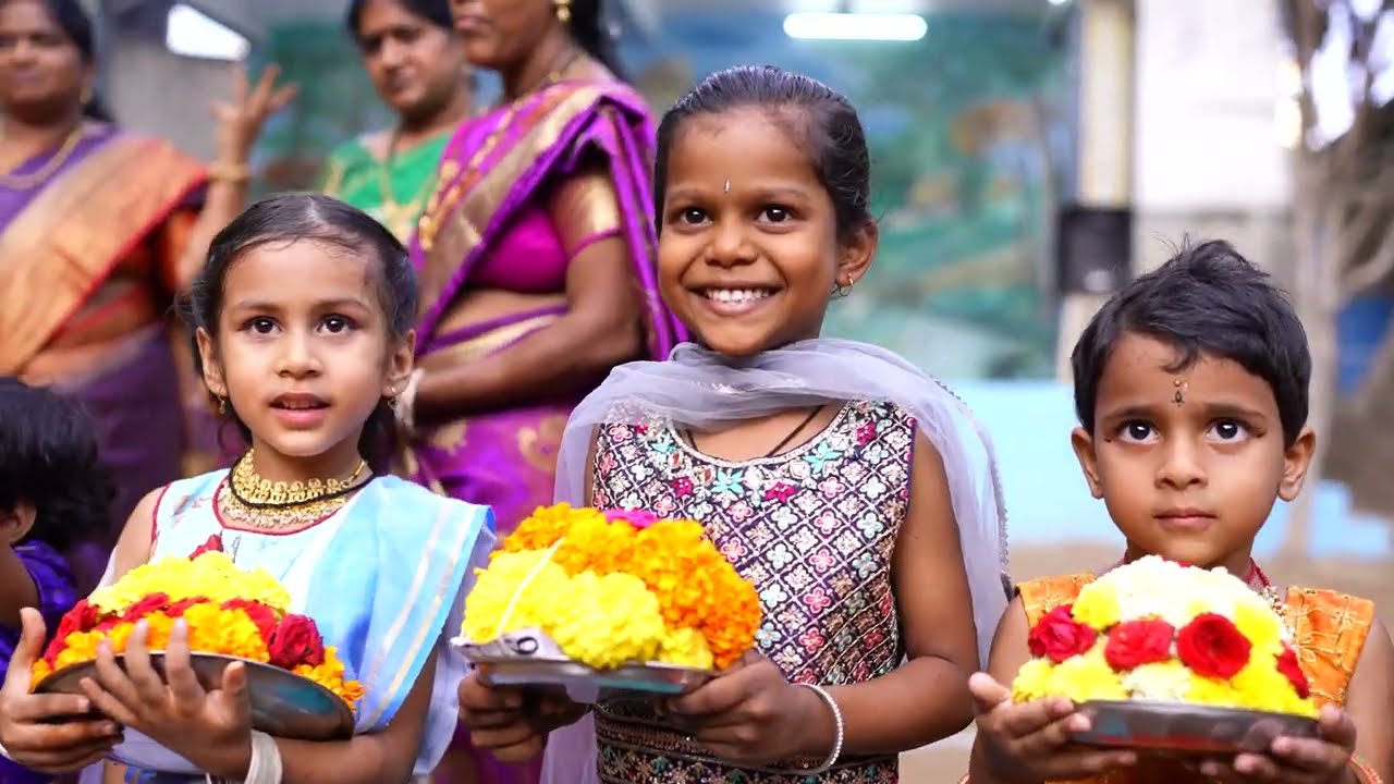 Nagarjuna High School Bathukamma Celebrations 2024
