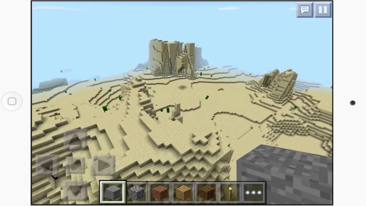 4 VILLAGES SEED + OP LOOT!! Minecraft Pocket Edition - YouTube