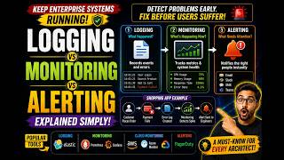 Logging vs Monitoring vs Alerting - Building the System is Easy. Running It is the Real Challenge.