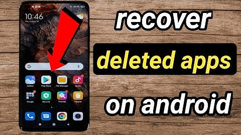 Hoe verwijderde apps op Android te herstellen / verwijderde Android-apps herstellen