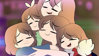 El rencuentro de las Frisk que termina mal - parodia - (undertale)