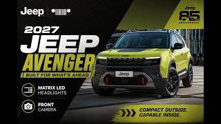 2027 Jeep Avenger Revealed – Big Upgrades, Fresh Look & New Features!