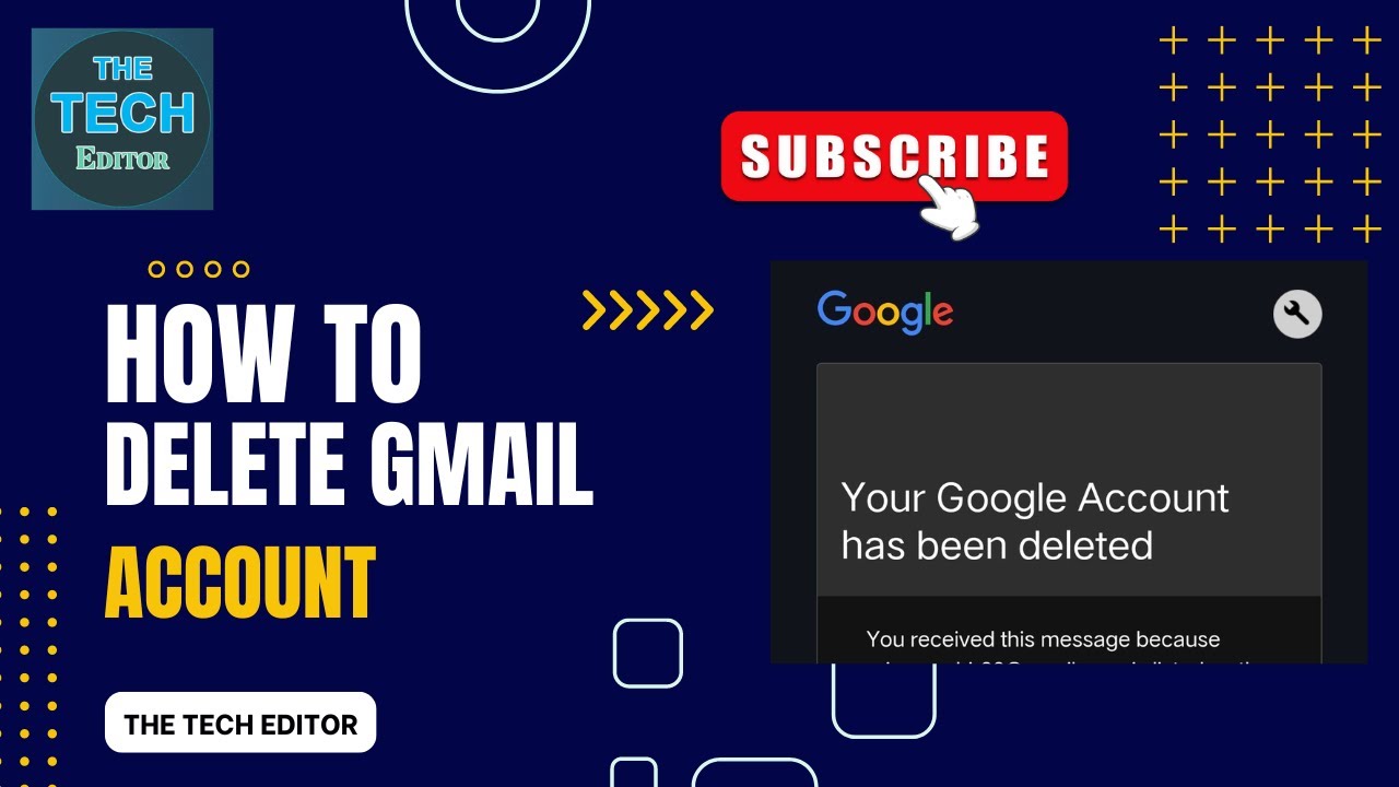 How To Delete Gmail Account Permanently In 2024 - YouTube