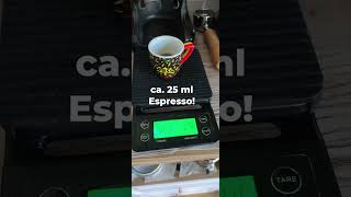 Der perfekte Espresso? 7g-25s-25ml? #kaffeewissen #espressolover #coffee #espresso
