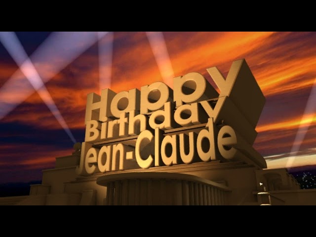 Happy Birthday Jean Claude class=