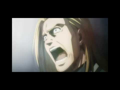 宣戦布告中にエレンが巨人化！