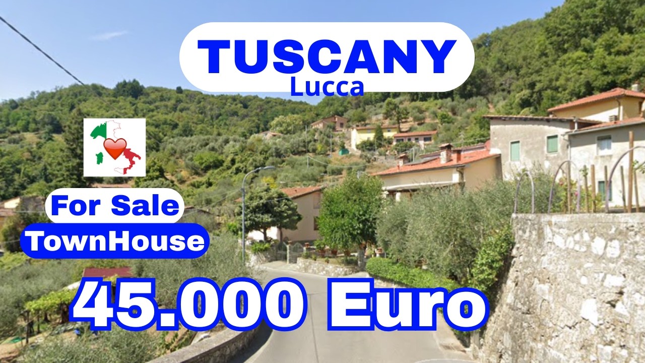 Тоскана, Пескалья, провинция Лукка, таунхаус 45 000 песо, 3 этажа [В хорошем состоянии] 80 кв.м/9...