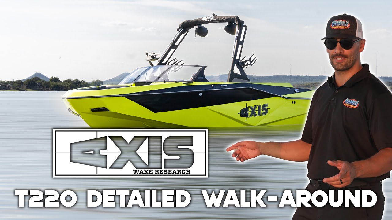 2023 Axis T220 by Malibu Boats Detailed WalkAround YouTube